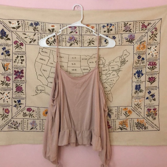 AEO Blush Pink Strappy Top - Picture 3 of 4